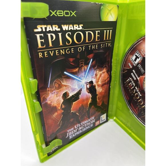 Star Wars Episode III Revenge of the Sith Xbox Complete CIB - Picture 4 of 8